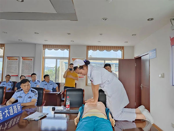 【警醫(yī)聯(lián)動(dòng)，練“救”真本領(lǐng)】我院專家走進(jìn)合肥市公安局大通路派出所開展應(yīng)急救護(hù)培訓(xùn)